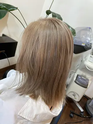 カラー miho 🌼🌼🌼のヘアスタイル
