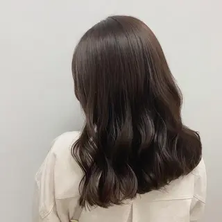 セミロング カラー 🔷横浜1のパーマ 職人🔷将太郎のヘアスタイル