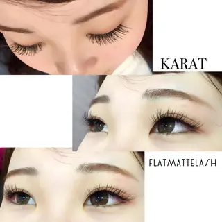 マツエク・マツパ ★KAEDE★伊勢崎 【KARAT】のマツエク・マツパデザイン