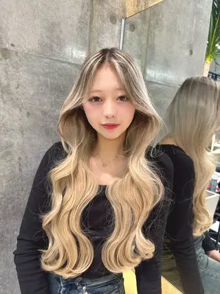 ロング ゆーだい🇰🇷韓国 🇰🇷×髪質改善のヘアスタイル