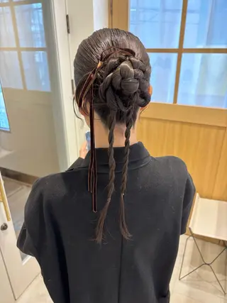 ロング ヘアアレンジ 🌟当日予約OK🌟 西野楓加のヘアスタイル