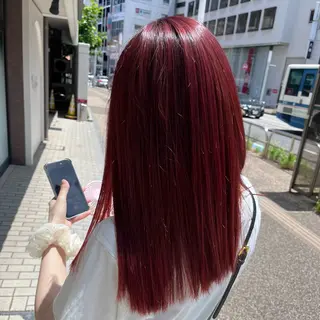 カラー 🎀モテ暖色× マツPちなり🎀のマツエク・マツパデザイン