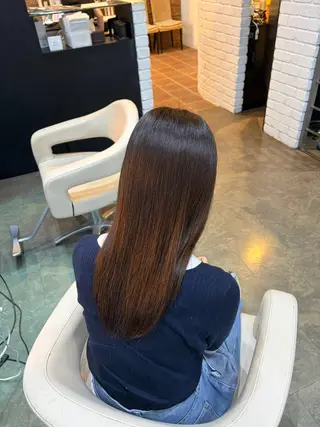 セミロング カラー 村田 琉稀のヘアスタイル