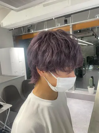 ショート カラー 吉留愛加/ 似合わせカットのヘアスタイル