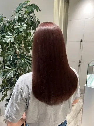 セミロング カラー HARA KOTONEのヘアスタイル