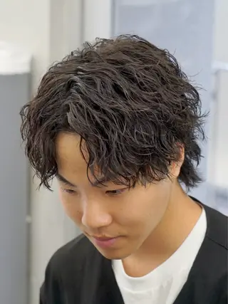 パーマ メンズ 🔱OVARL🔱 メンズパーマ/たいがのヘアスタイル