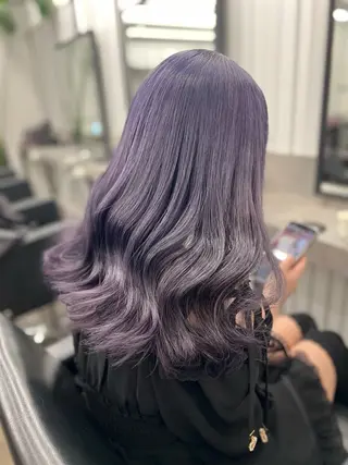 ロング カラー 透明感カラー特化🫧 🦋栗原🦋のヘアスタイル