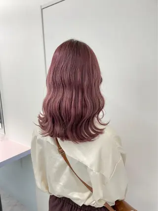ミディアム カラー ヘアアレンジ ブリーチなしの達人 🌈KAITOのヘアスタイル