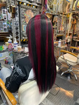 ロング カラー ヘアアレンジ メンズ KOYA ｺﾔのヘアスタイル