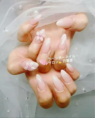ネイル ラベンダー💖日暮里 ルル💖ネイルのネイルデザイン