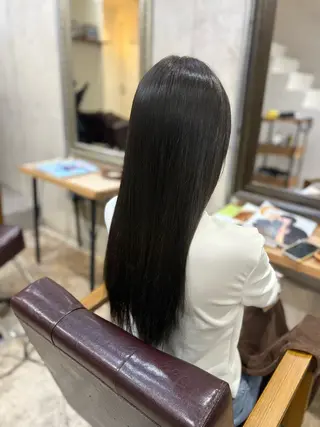 ロング カラー ブリーチなしカラー/ 蝦名まひるのヘアスタイル