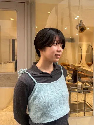 ショート iwami rena /Nary河原町のヘアスタイル