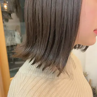 ミディアム カラー 名駅🦢大人艶カラー 🪽カミヤアカネのヘアスタイル