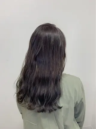 セミロング カラー Sol plusのヘアスタイル