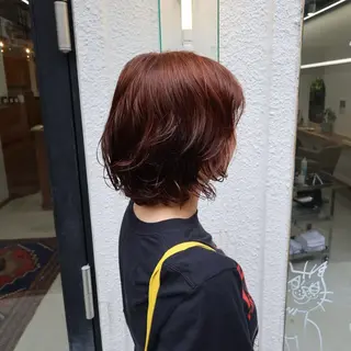 ショート カラー momo / カラー、カットモデルのヘアスタイル
