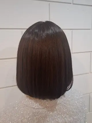 ミディアム カラー 松島 冬浬のヘアスタイル