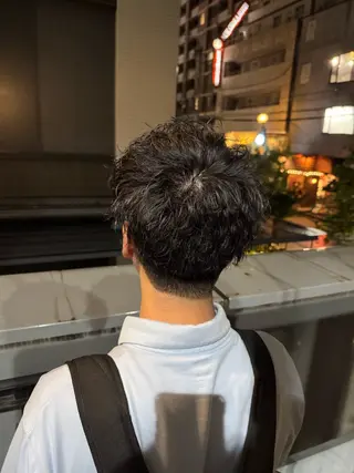 メンズ 河野 悠のヘアスタイル