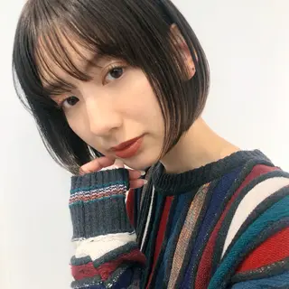 ショート カラー パーマ KONOMI スタイリストのヘアスタイル