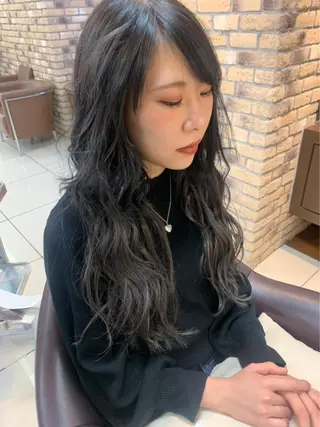 ロング シールエクステ✨️韓 国羽エクステ🪽和希のヘアスタイル