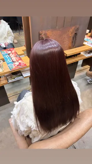 ロング カラー 浅井 さくらのヘアスタイル