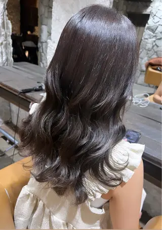 ロング カラー ヘアアレンジ 名駅/垢抜けカラー/ 髪質改善/リナ♡のヘアスタイル