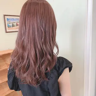 ロング カラー NUMBER_ ユイナのヘアスタイル