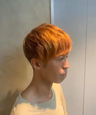 ショート カラー メンズ 🦋韓国系指名No1 店長/圓山 祐也🦋のヘアスタイル