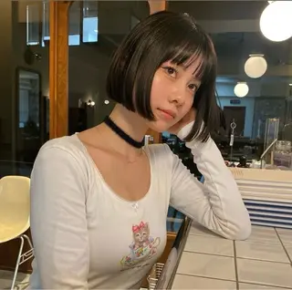 ショート ボブ 暖色カラー /rinkaのヘアスタイル