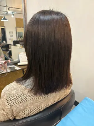 ミディアム 齋藤 優太朗のヘアスタイル