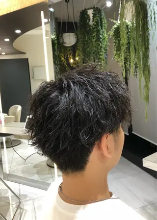 パーマ メンズ メンズ特化ニュアンス パーマ RYOのヘアスタイル