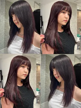 ロング カラー 艶髪【カラー支持率 No.1】リノ🪐のヘアスタイル