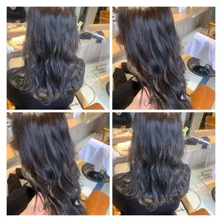ロング カラー レイヤーカット×髪質 改善💎HARUKAのヘアスタイル