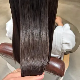 セミロング 髪質改善メニュー 長井 美佐子のヘアスタイル