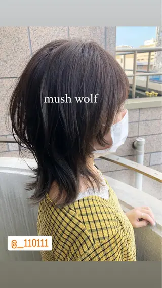 ミディアム カラーアンドケアリタ kitamuuuのヘアスタイル