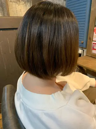 ミディアム repose日本橋 室町のヘアスタイル