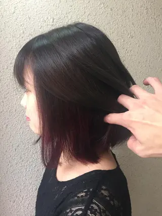 ミディアム カラー パーマ ヘアアレンジ メンズ キッズ ネイル マツエク・マツパ 新宿/髪質改善/ 美髪矯正✨浅江通友のヘアスタイル