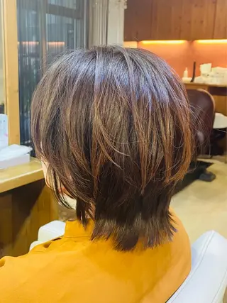 ショート 山木 裕子のヘアスタイル