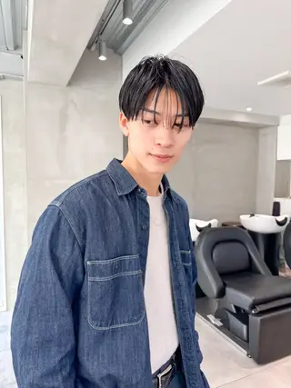 メンズ 山中 束真のヘアスタイル