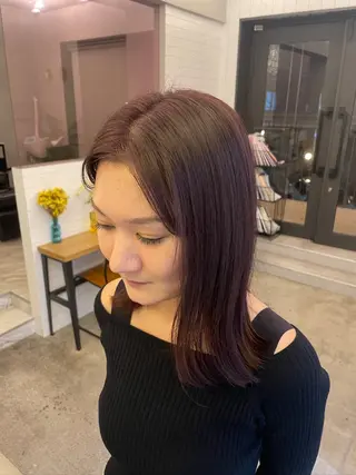 ミディアム カラー イシヅキアイカ🐱 カラーモデル募集中のヘアスタイル