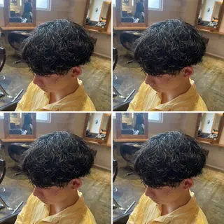 パーマ メンズ メンズパーマ特化 店長望月謙二郎のヘアスタイル