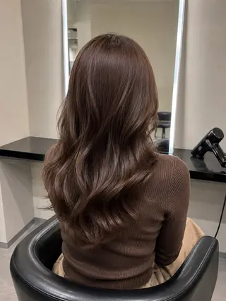 ミディアム カラー 🌈ウルトワ水素 髪質改善naru🌈のヘアスタイル