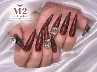 ネイル 長さだし専門店 M2　rikaのネイルデザイン