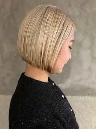 ショート カラー ayane⭐️ボブ・ ショート・パーマのヘアスタイル