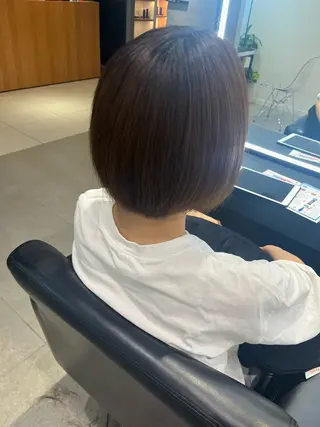 ショート 顔周りレイヤー 髪質改善 / AYUのヘアスタイル