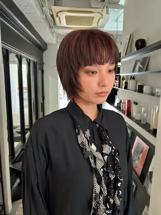ダブルカラー/ 艶カラー／こうきのヘアスタイル