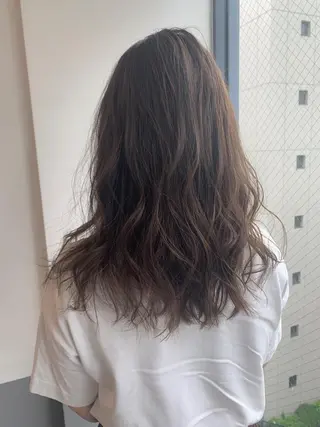 セミロング カラー 🌛ダブルカラー 🌜SAYAKAのヘアスタイル