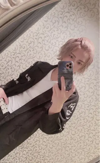 ショート ヘアアレンジ メンズ セット&メイク RICK trickのヘアスタイル