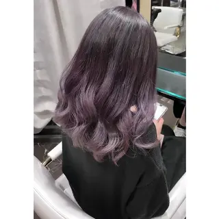 セミロング カラー miyu /トレンド カラー×艶髪のヘアスタイル