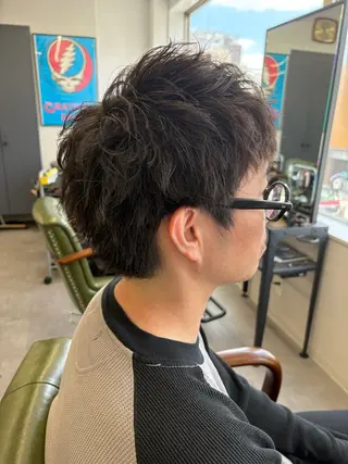 パーマ メンズ SHAFT Ieiriのヘアスタイル