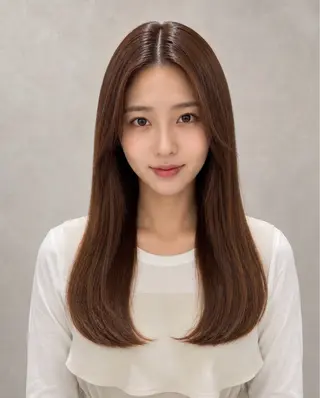 セミロング カラー 透明感カラー💎 アレンジ🩰Rimiのヘアスタイル